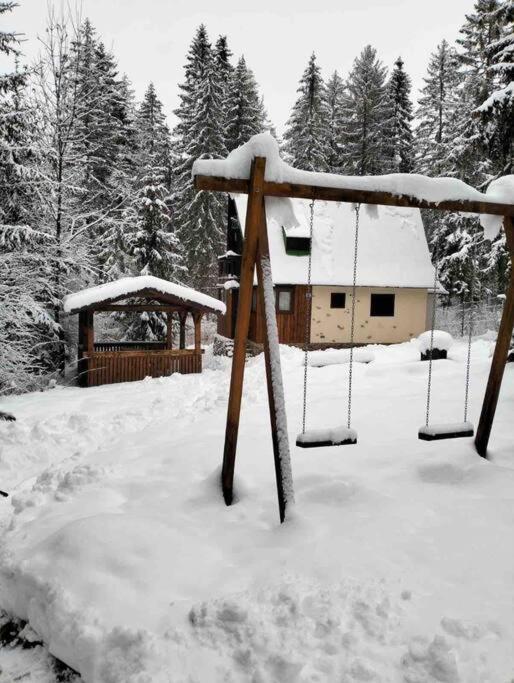 Enchanted Forest Chalet Tátracsorba Kültér fotó